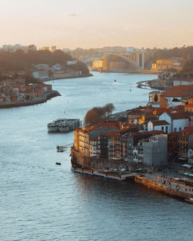 atardecer oporto