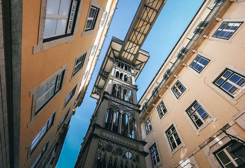 elevador de santa justa