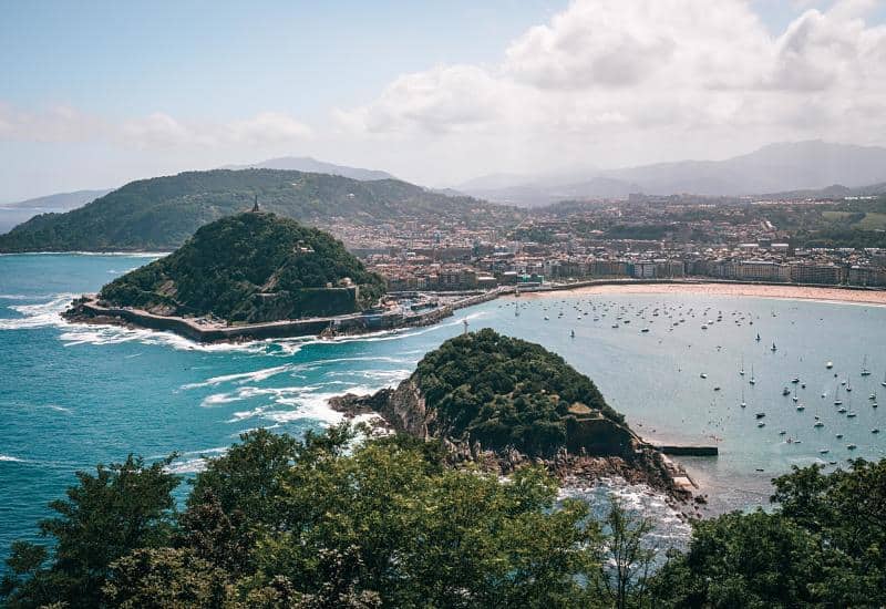 vistas monte igueldo