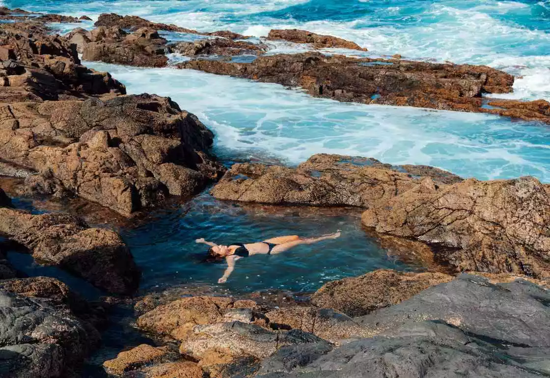 Piscinas naturales Aguas Verdes