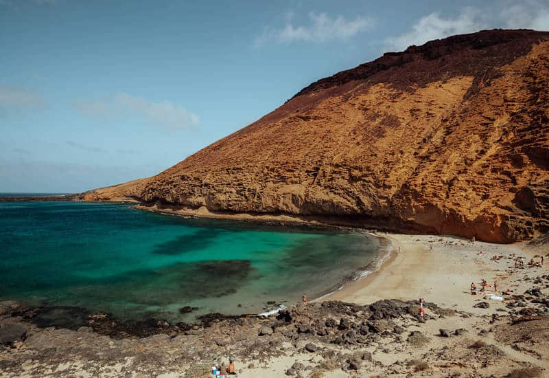 como llegar isla de la graciosa