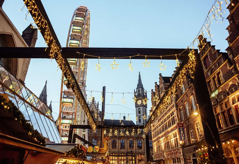 gante belgica navidad