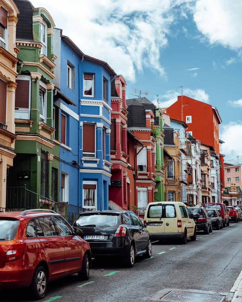 casas colores bilbao