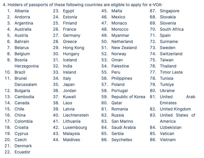 Bali entry requirements 2023