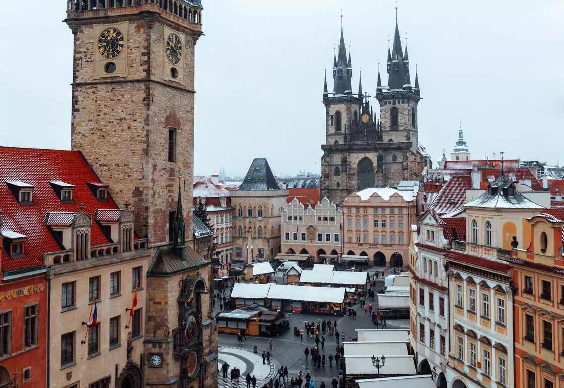praga en navidad