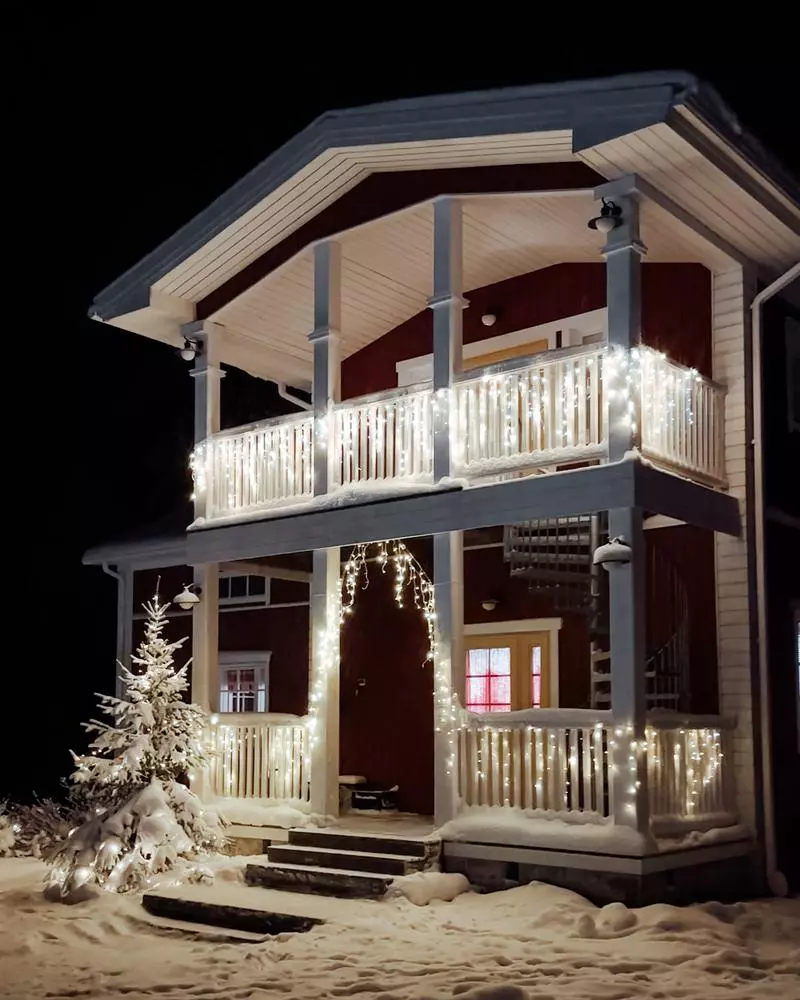 papa noel casa