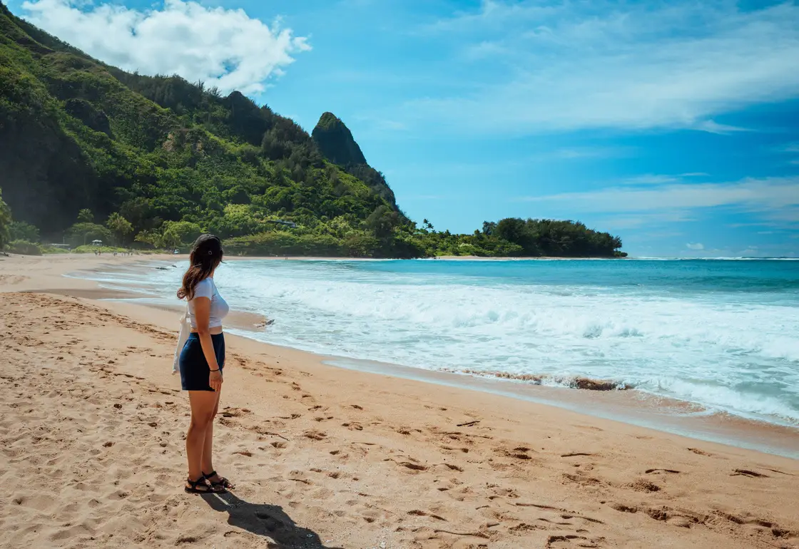 tunnels beach kauai