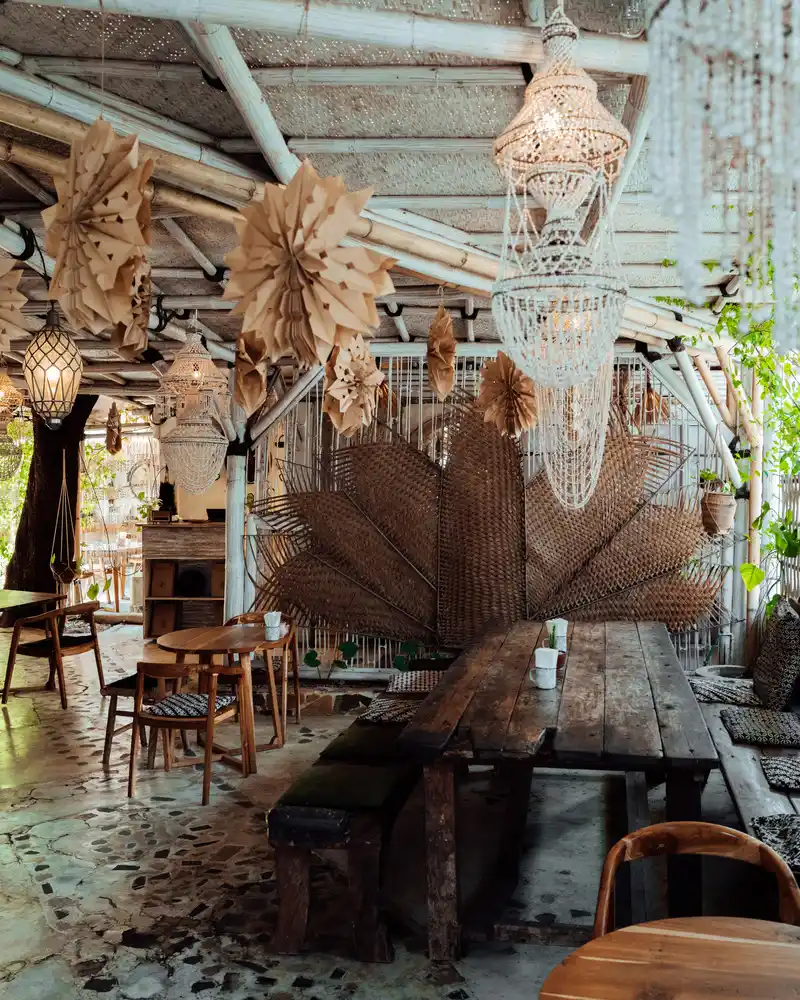 cafe in gili air