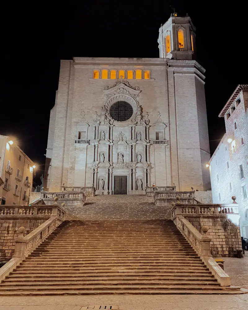 cathedral by night