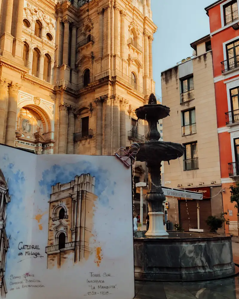 malaga en un dia