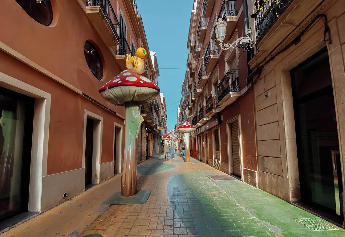 calle de las setas