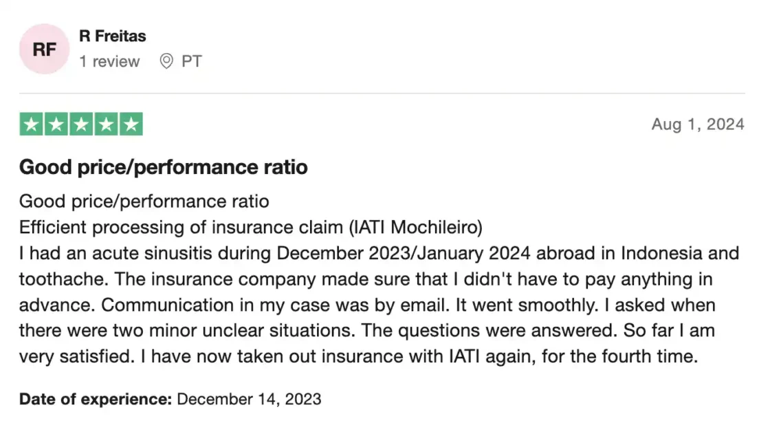 iati travel insurance review